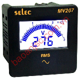 Đồng hồ volt hiển thị số Selec dòng MV207